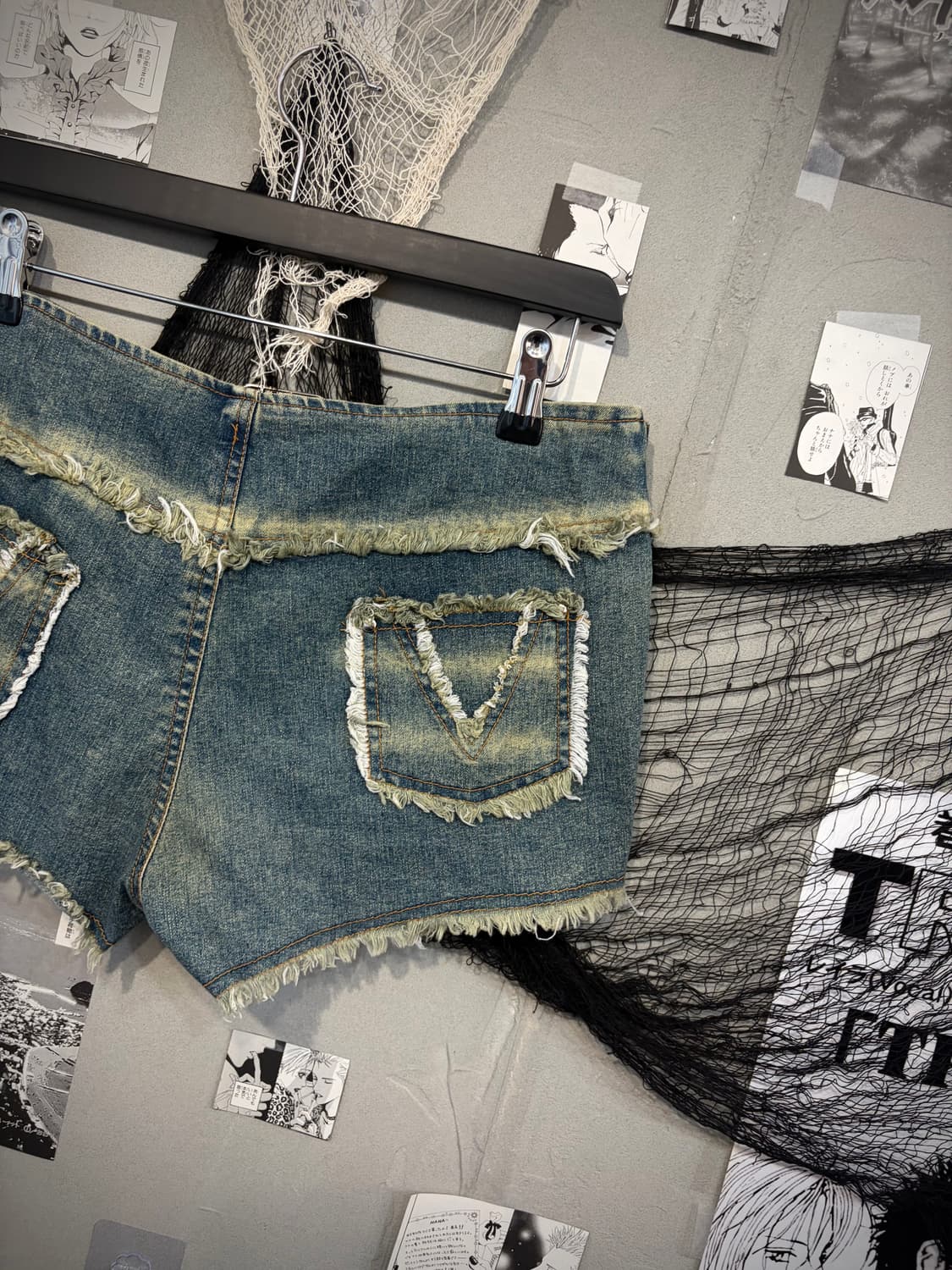 Onegyaru washing pocket detail pants 상품이미지7