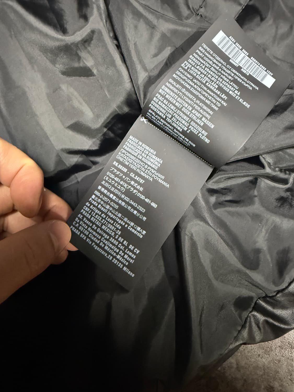 프라다 리네아로사 패딩 L 상품이미지10