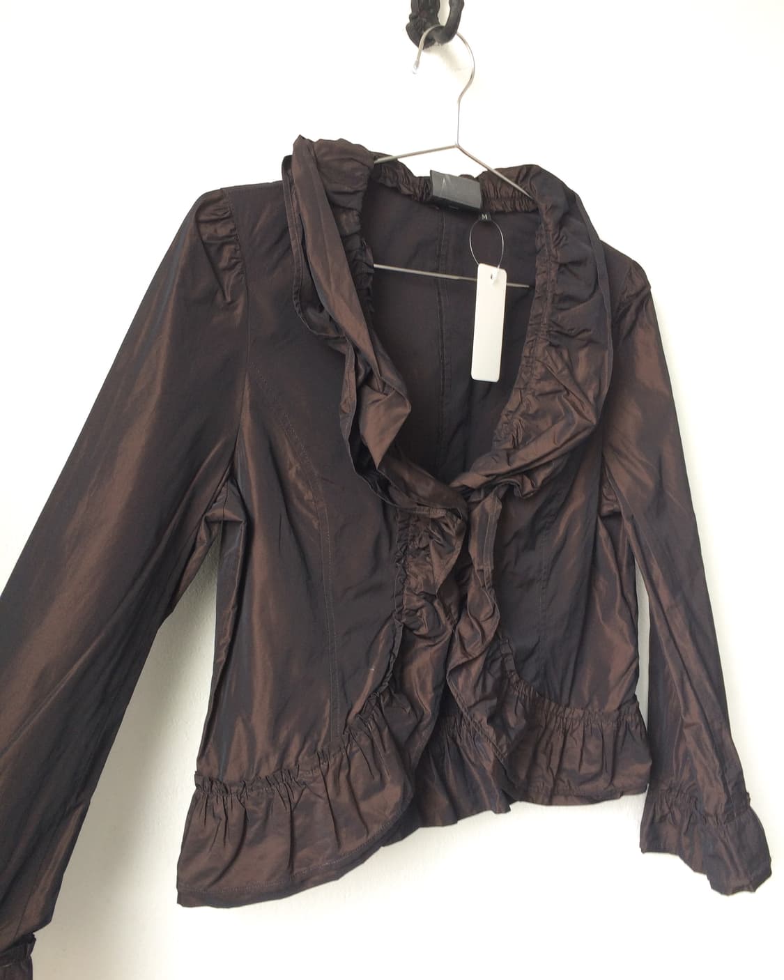 Glossy ruffle jacket 상품이미지5