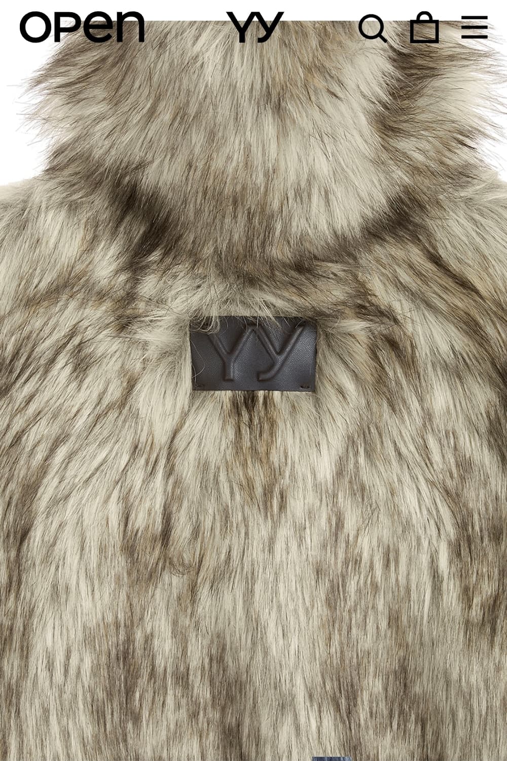 OPENYY 리버시블 퍼 후드재킷 상품이미지6