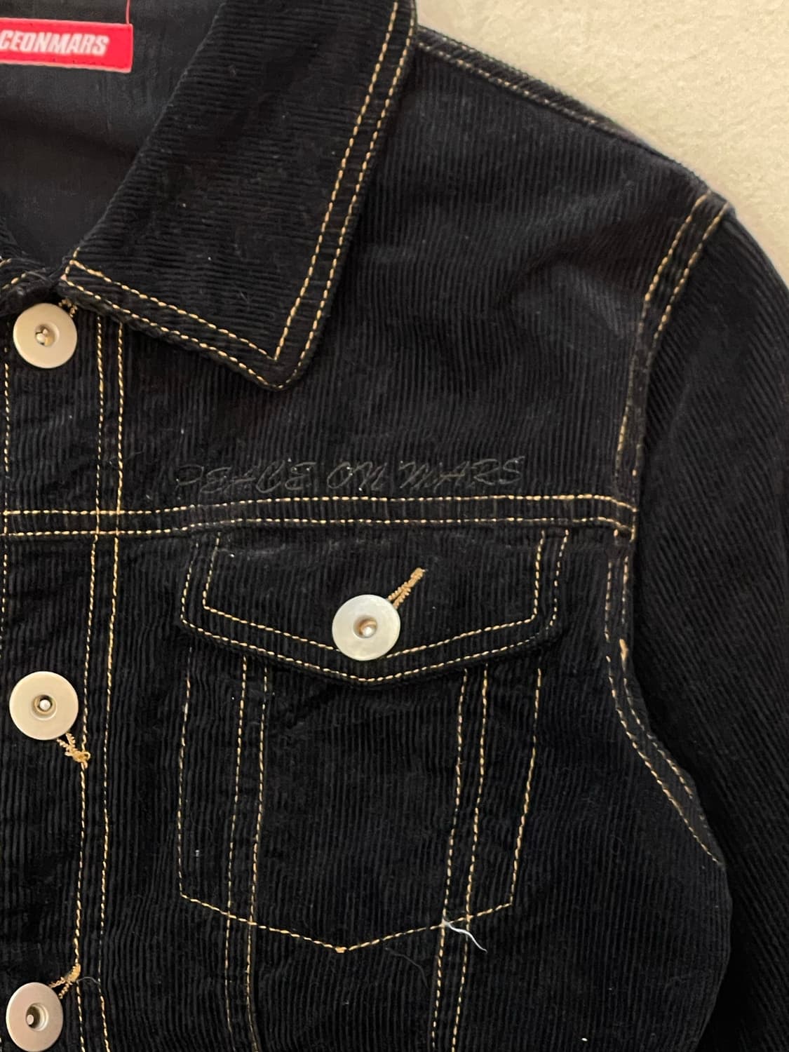 Peace on mars 코듀로이자켓  상품이미지3