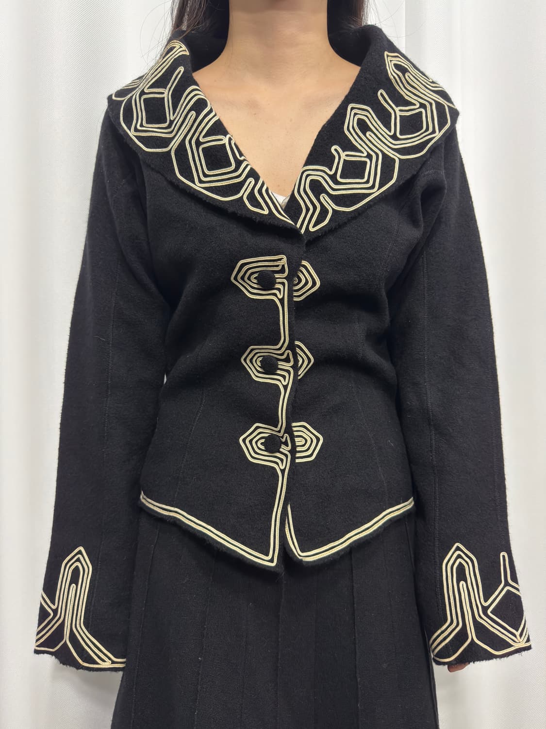 hiroko koshino ethnicdetail  jacket 상품이미지2