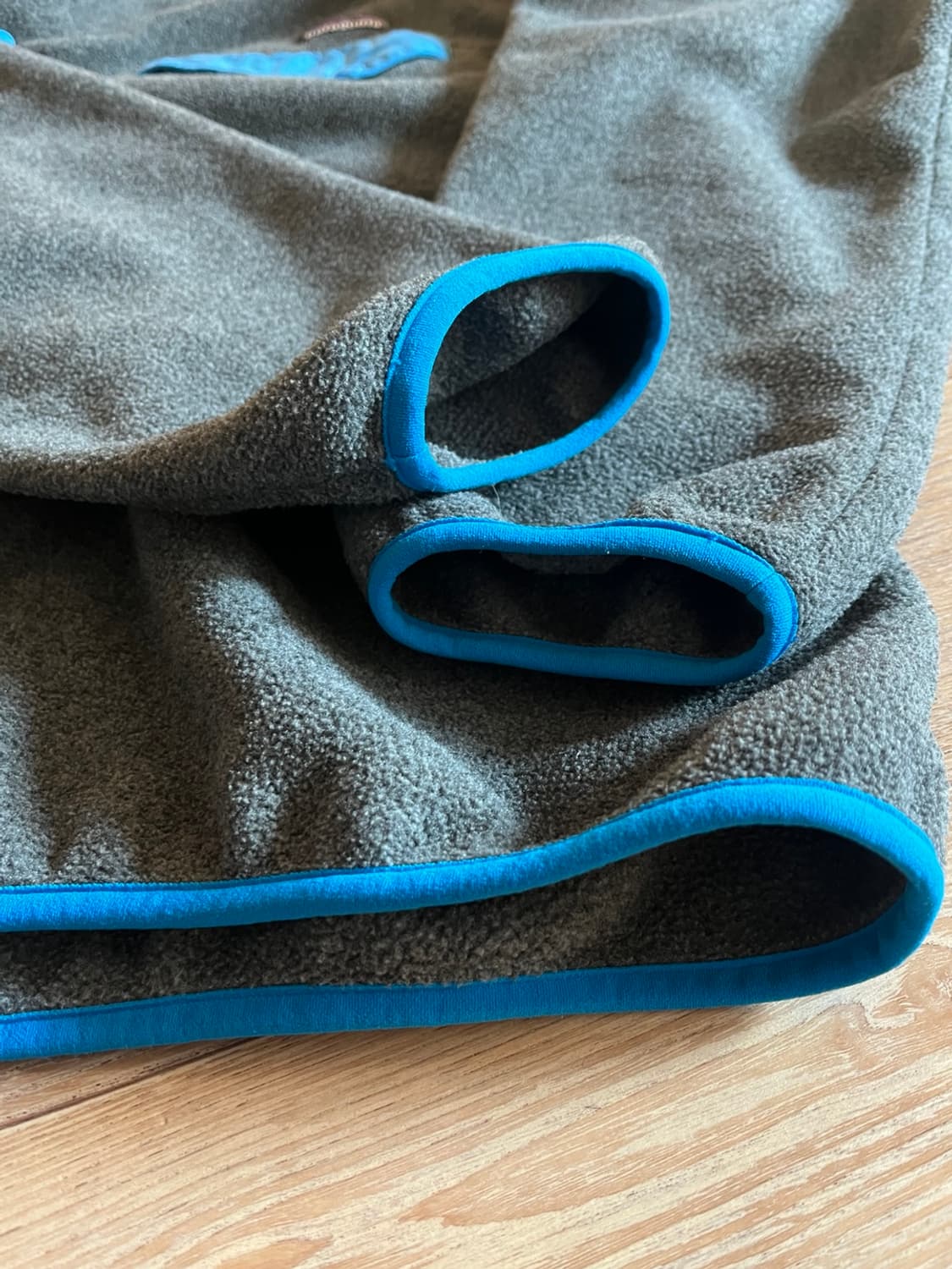 파타고니아 신칠라 니켈 스키이블루 플리스 후리스 맨투맨 아노락 xl 상품이미지3