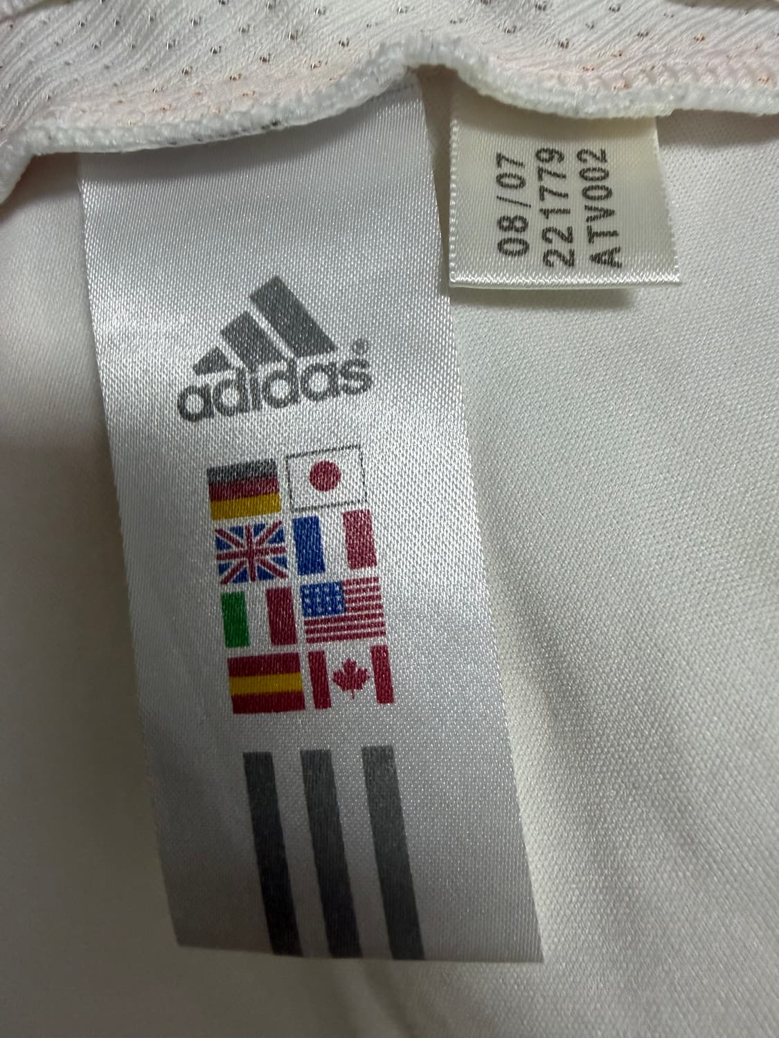 아디다스 07-08 LA 갤럭시 베컴 반팔 유니폼 져지 상품이미지4