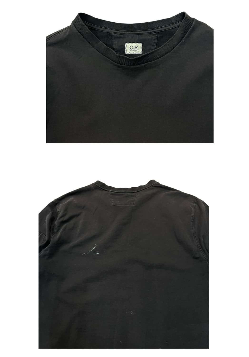 씨피컴퍼니 롱슬리브리스 긴팔티 블랙 105 #csz2062 상품이미지6