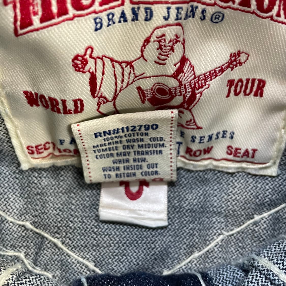 트루릴리전 지미수퍼티 스티치 데님 자켓 상품이미지9