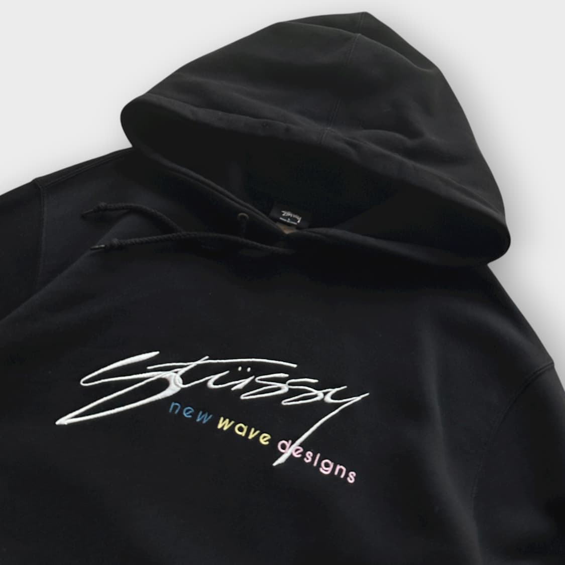 스투시 stussy 블랙 후드티 상품이미지2