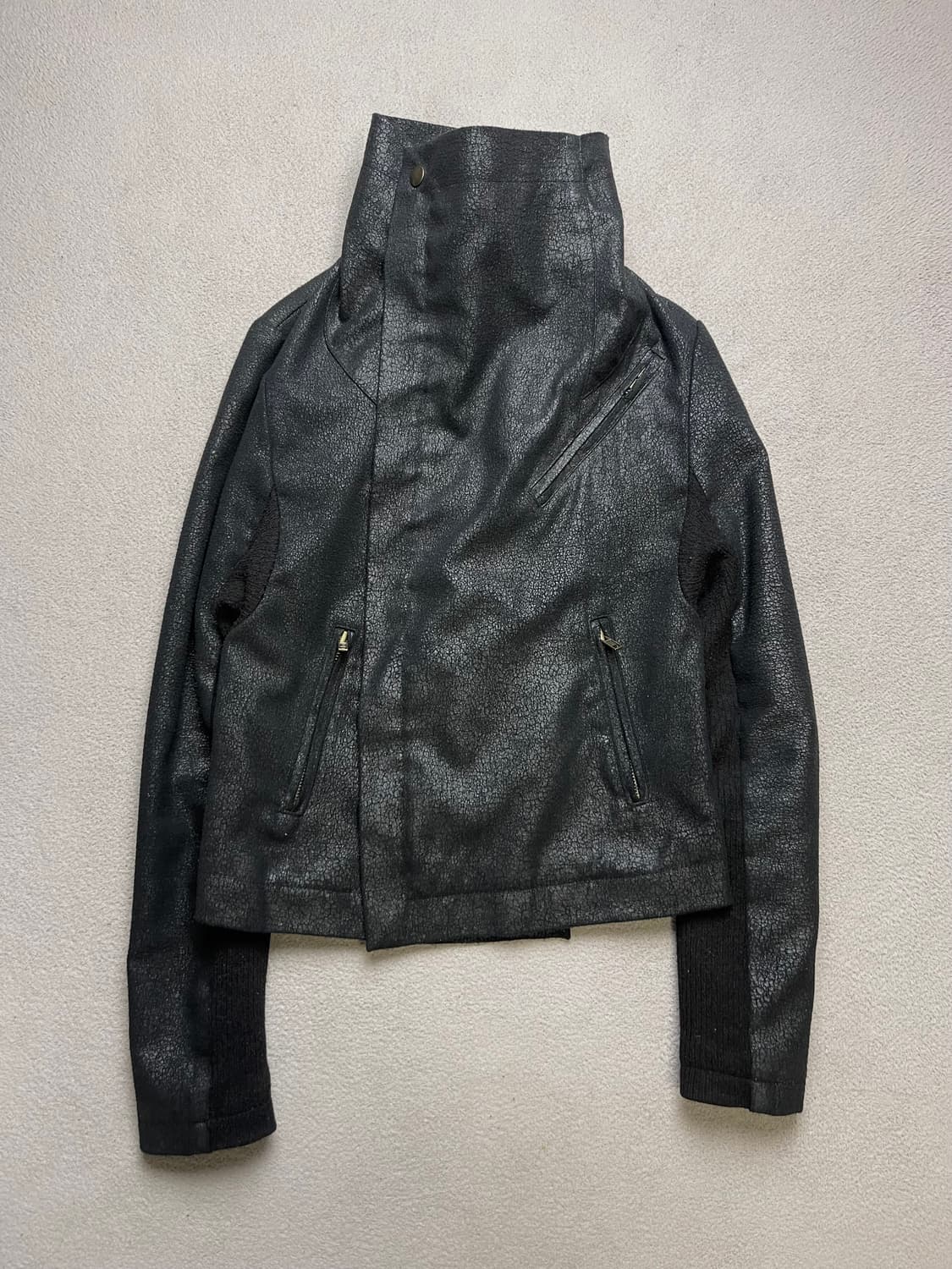 [34] MQUEEN 하이넥 자켓 - 여성 상품이미지1