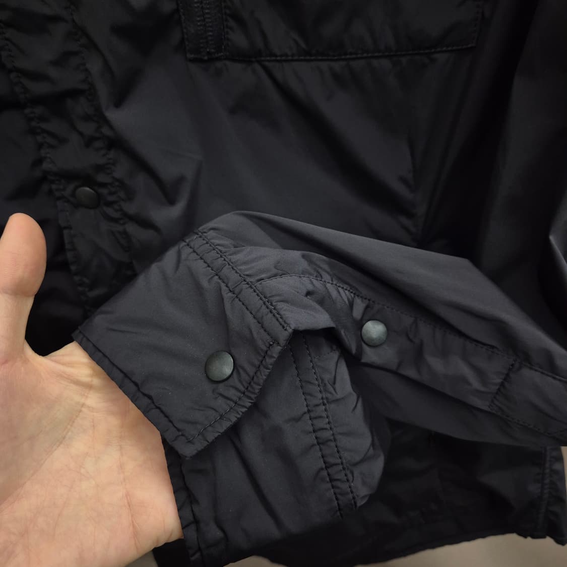알레그리 나일론 셔츠 자켓 S 상품이미지4