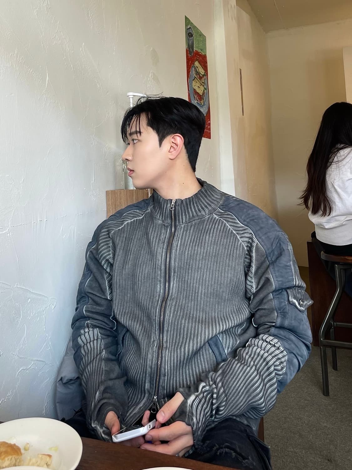 에이시네틱스 집업 가디건 L사이즈 상품이미지3