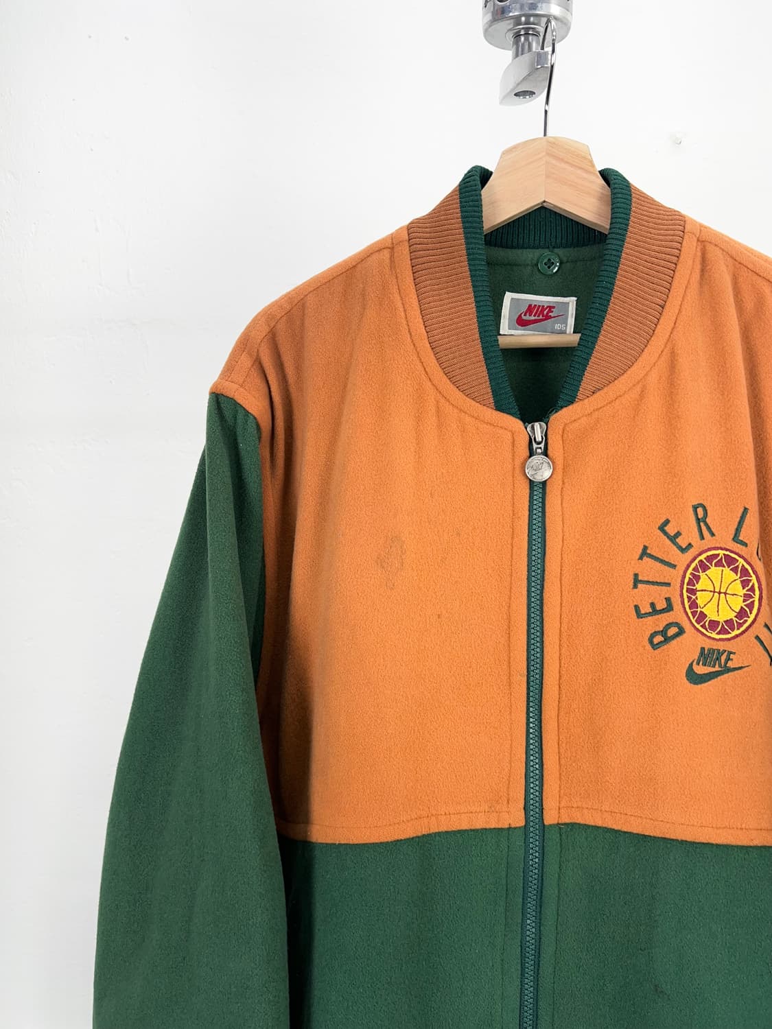 90s 나이키 덩크야드 울 바시티 자켓 상품이미지3