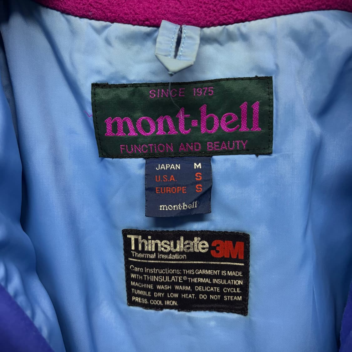 90S 몽벨 스키 바람막이 상품이미지5