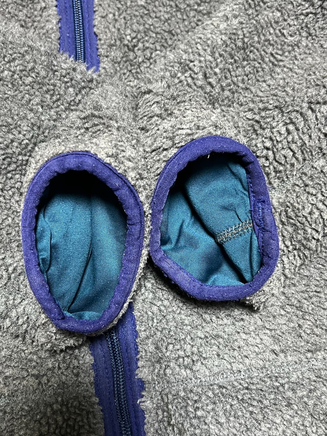 90s미국생산 파타고니아레트로X딥파일 PEF 후리스자켓 그레이 XL 상품이미지4