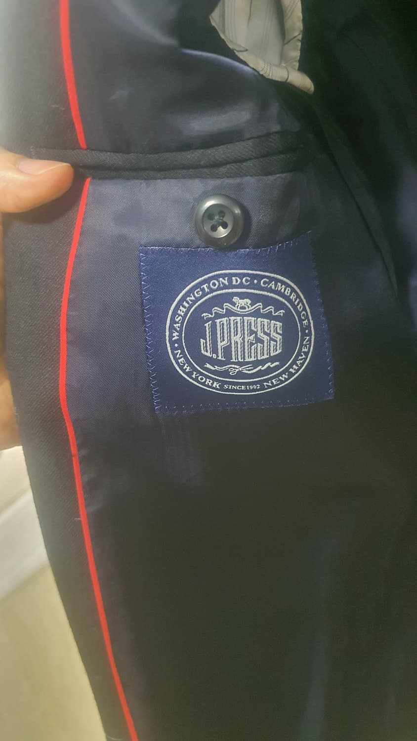 J.Press 금장자켓 네이비 상품이미지3