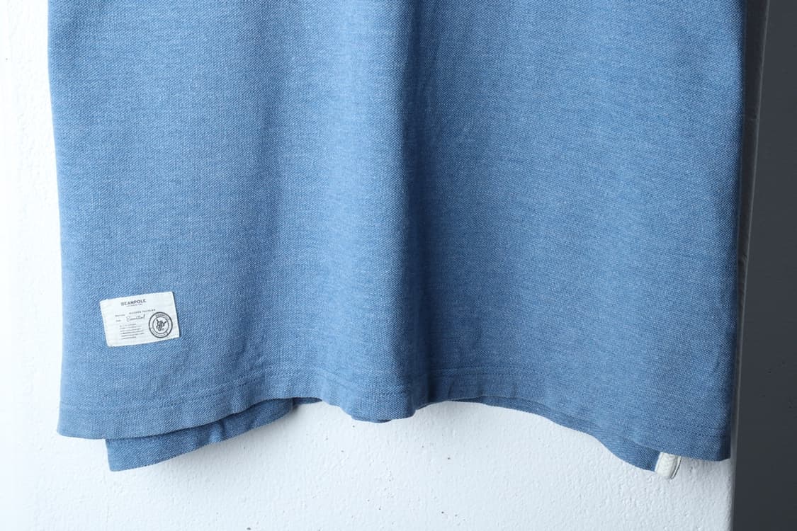 (3XL) 빈폴 반팔 카라 티셔츠 빅사이즈 연블루 올드스쿨-H31363 상품이미지4