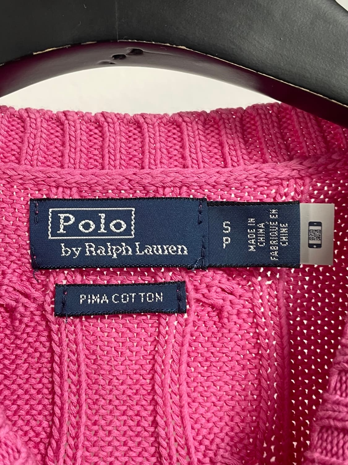 폴로 랄프로렌 우먼스 케이블 반팔니트 (on.558) 상품이미지4