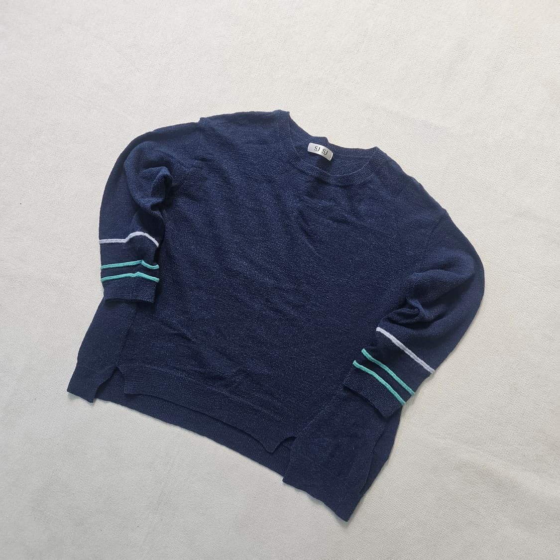 90 한섬SJSJ 울 알파카 스웨터 0325Y 상품이미지1