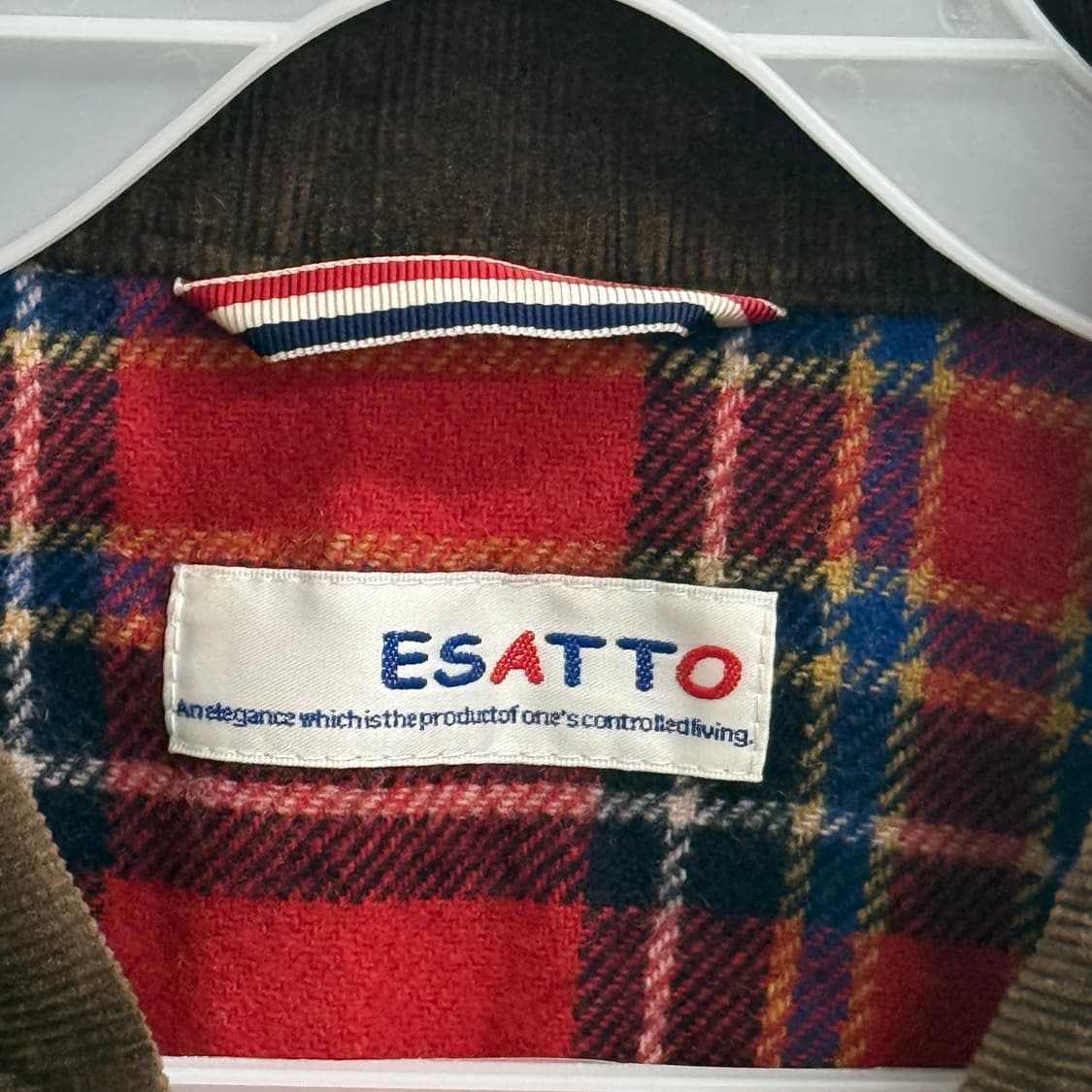 ESATTO 누빔 베이지 칼라 자켓 XL 상품이미지2