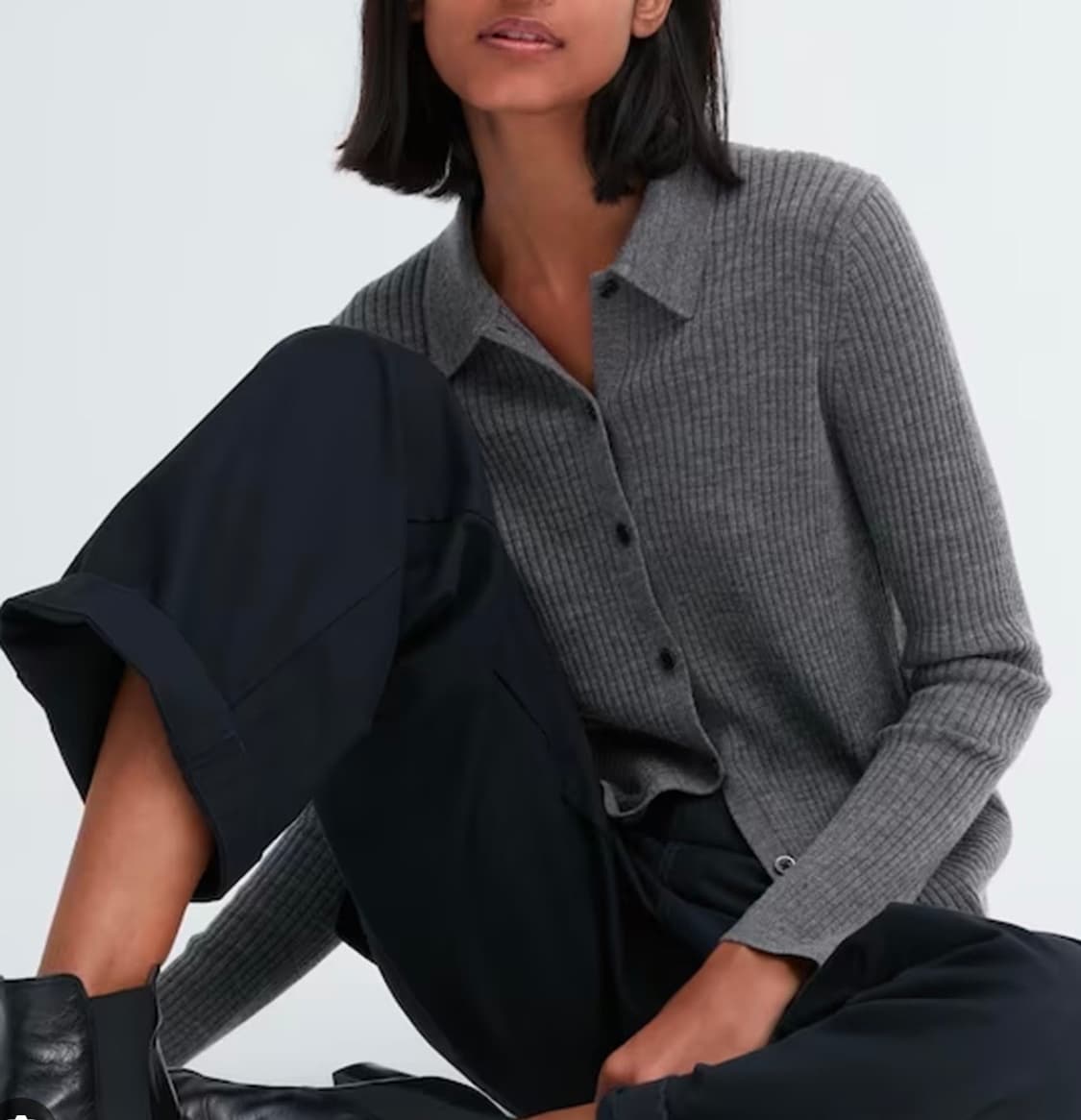 유니클로 가디건 니트 탑 상품이미지1