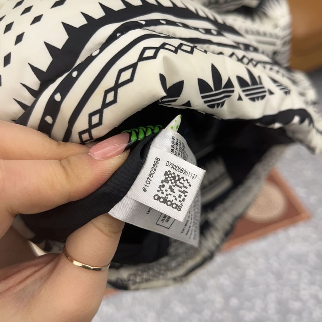 아디다스 올드스쿨 스트릿 펑크 키치 패딩 조끼 85 C09182 상품이미지7