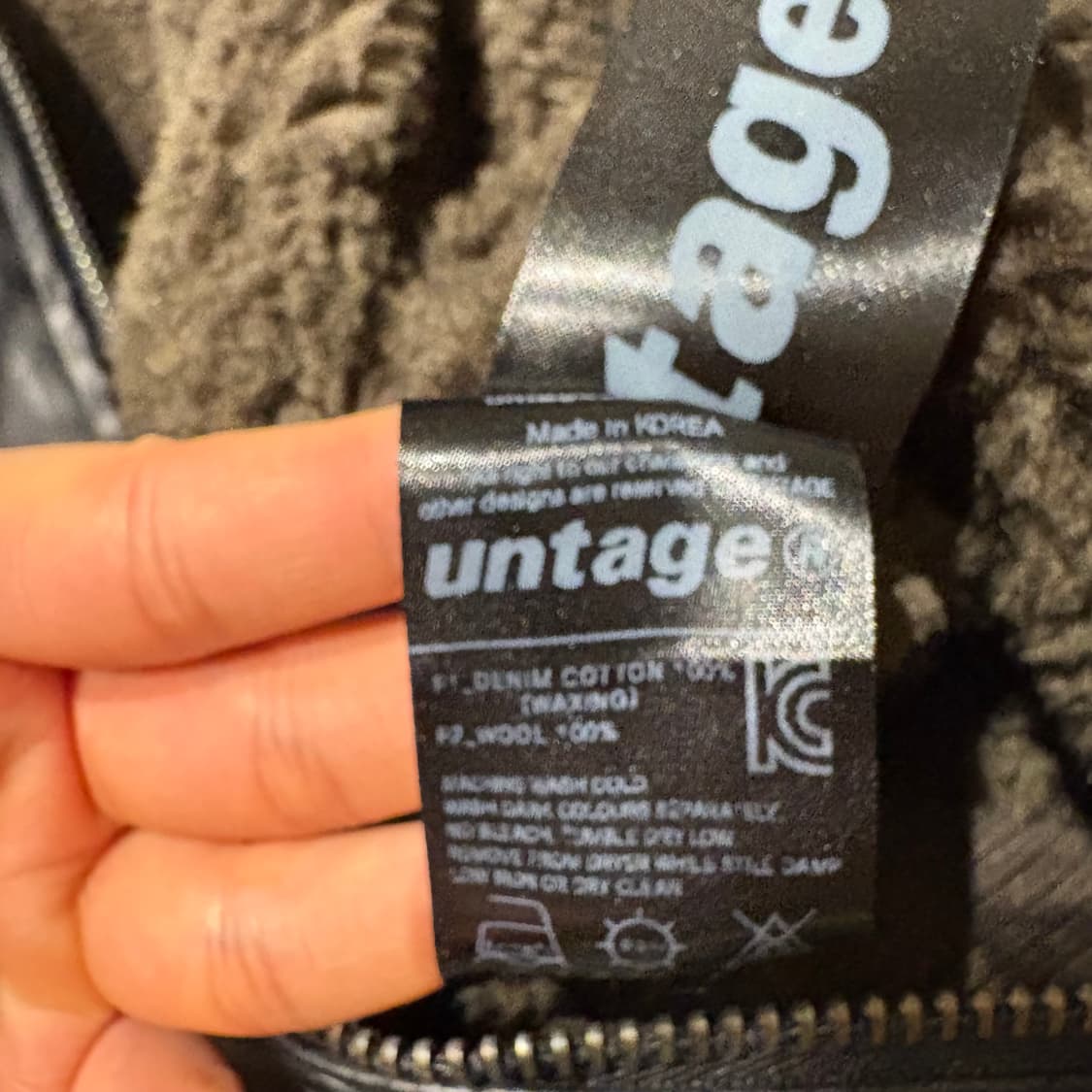 언티지 a2 무스탕 자켓 상품이미지7