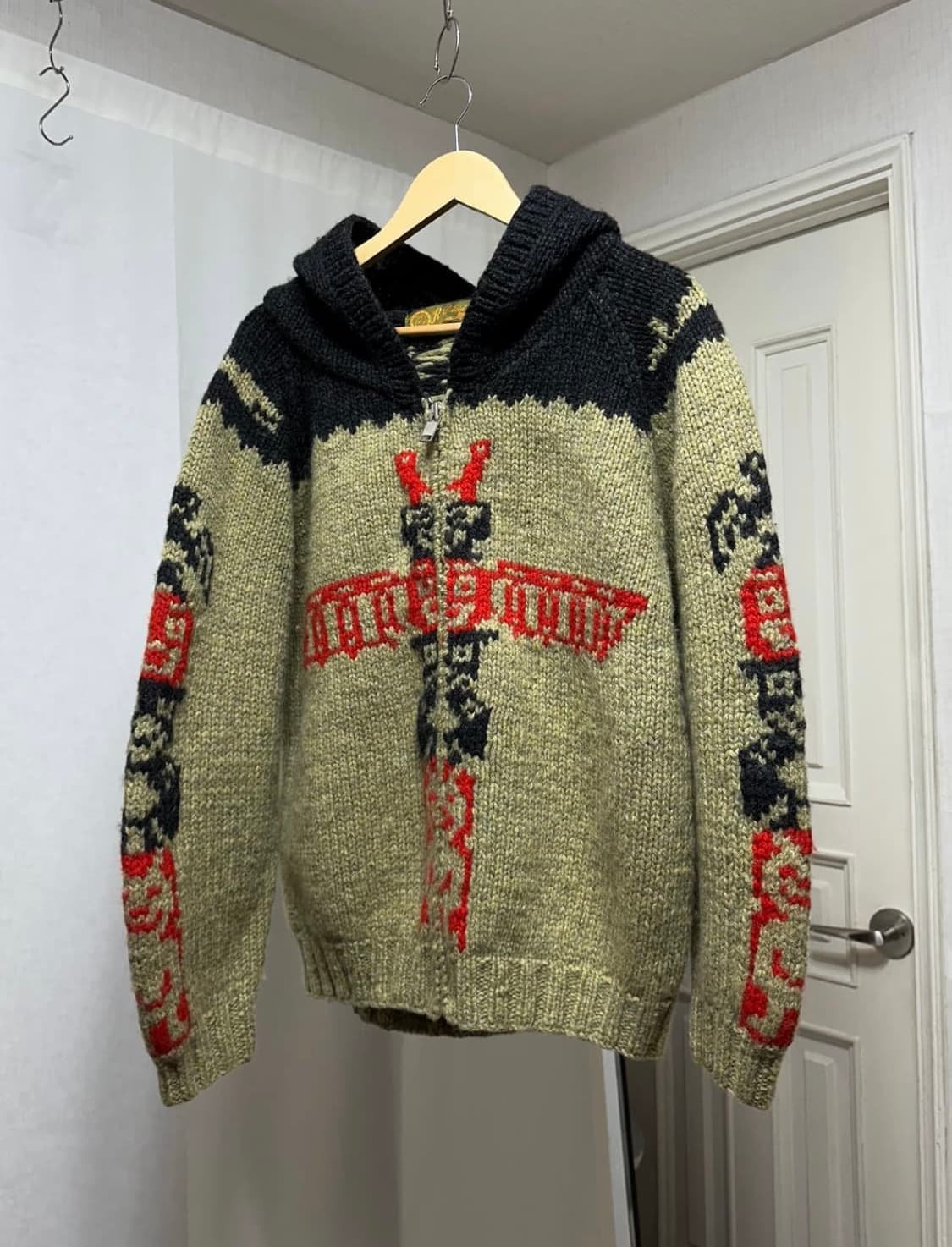 RNA 울 코위찬 니트 집업 상품이미지1