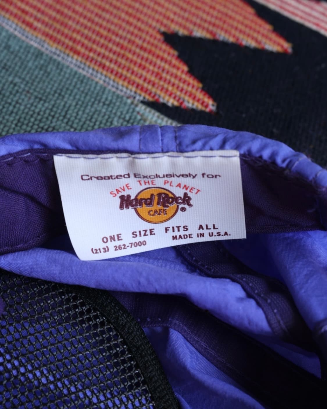Hard rock cafe 90s Camp Cap/하드락카페90s캠프캡 상품이미지5