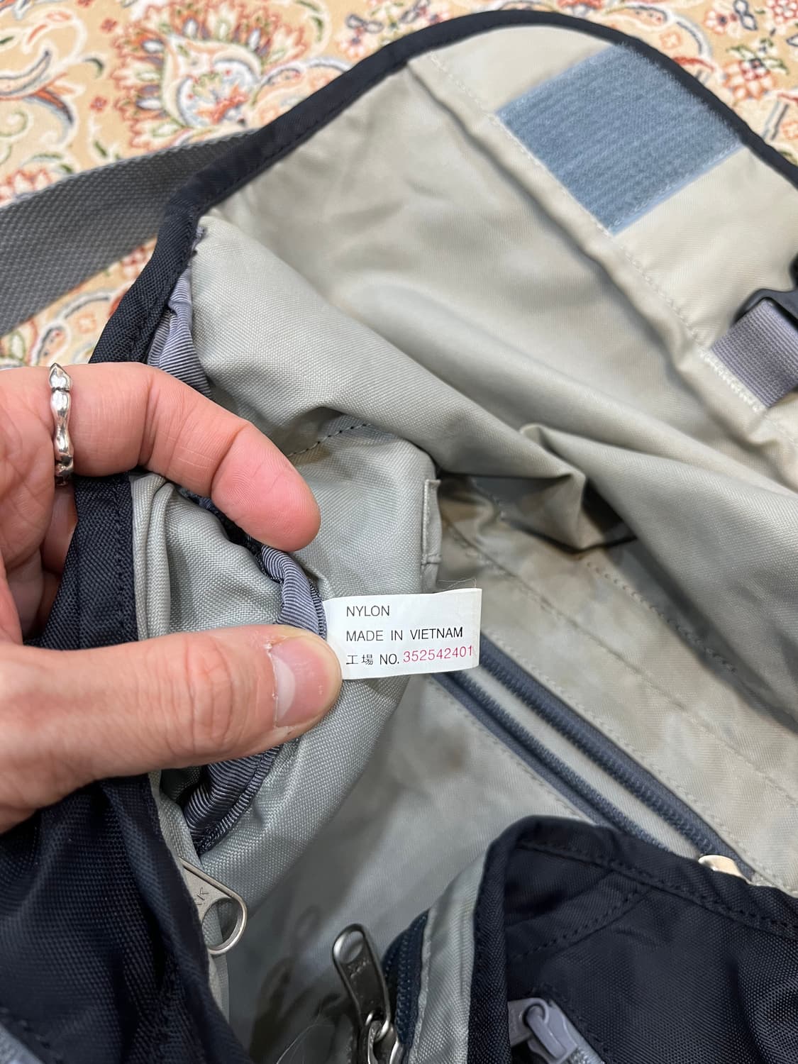 몽벨 00s 아카이브 메신저백 상품이미지6