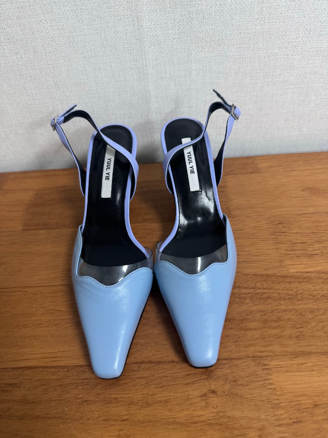 율이에 펌프스 스틸레토 pvc 샌들 힐 뮬 235 상품이미지2