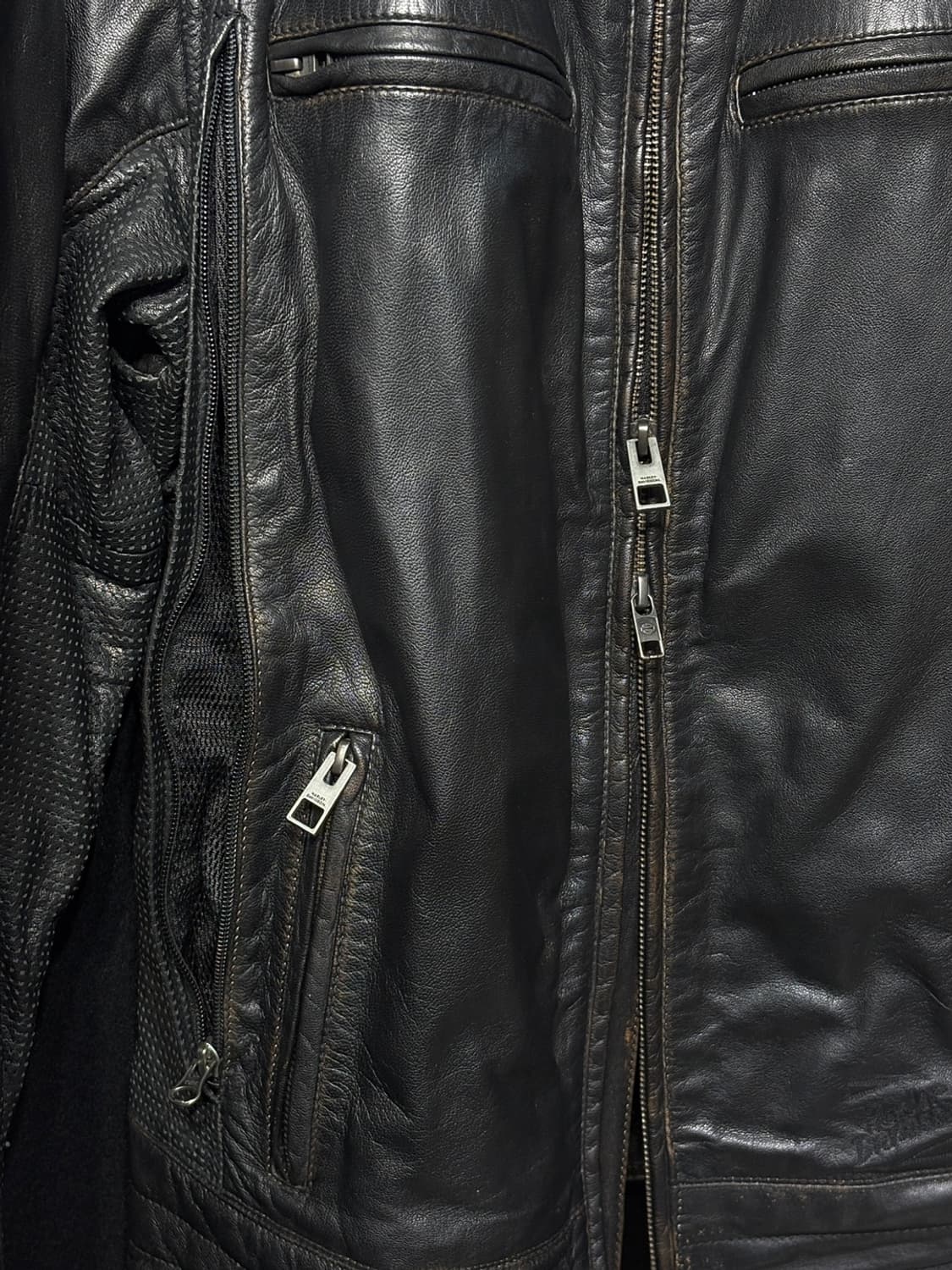 할리데이비슨 바이크 가죽자켓  상품이미지10