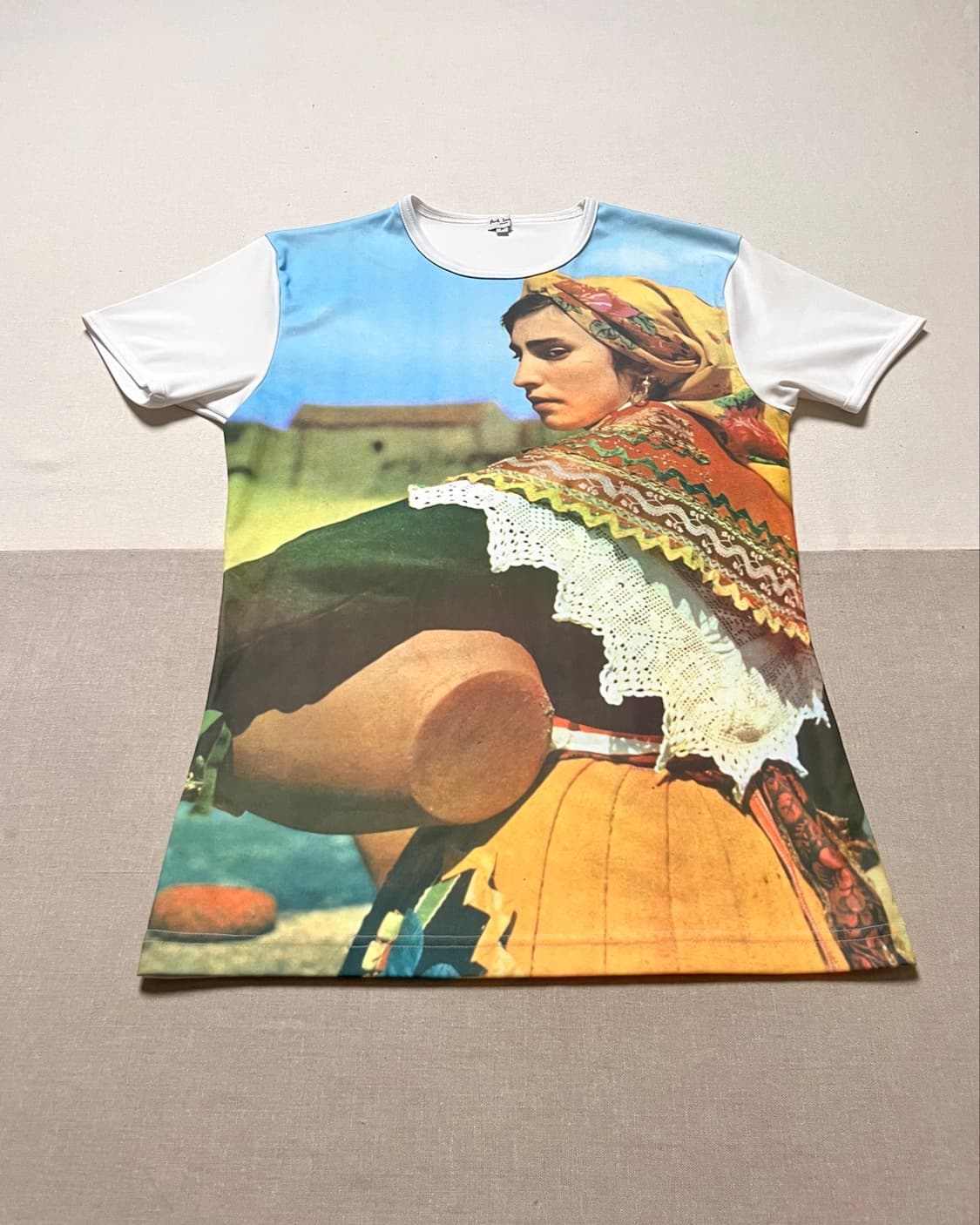 폴스미스 에스닉 우먼 풀프린트 티셔츠 paul smith 상품이미지3