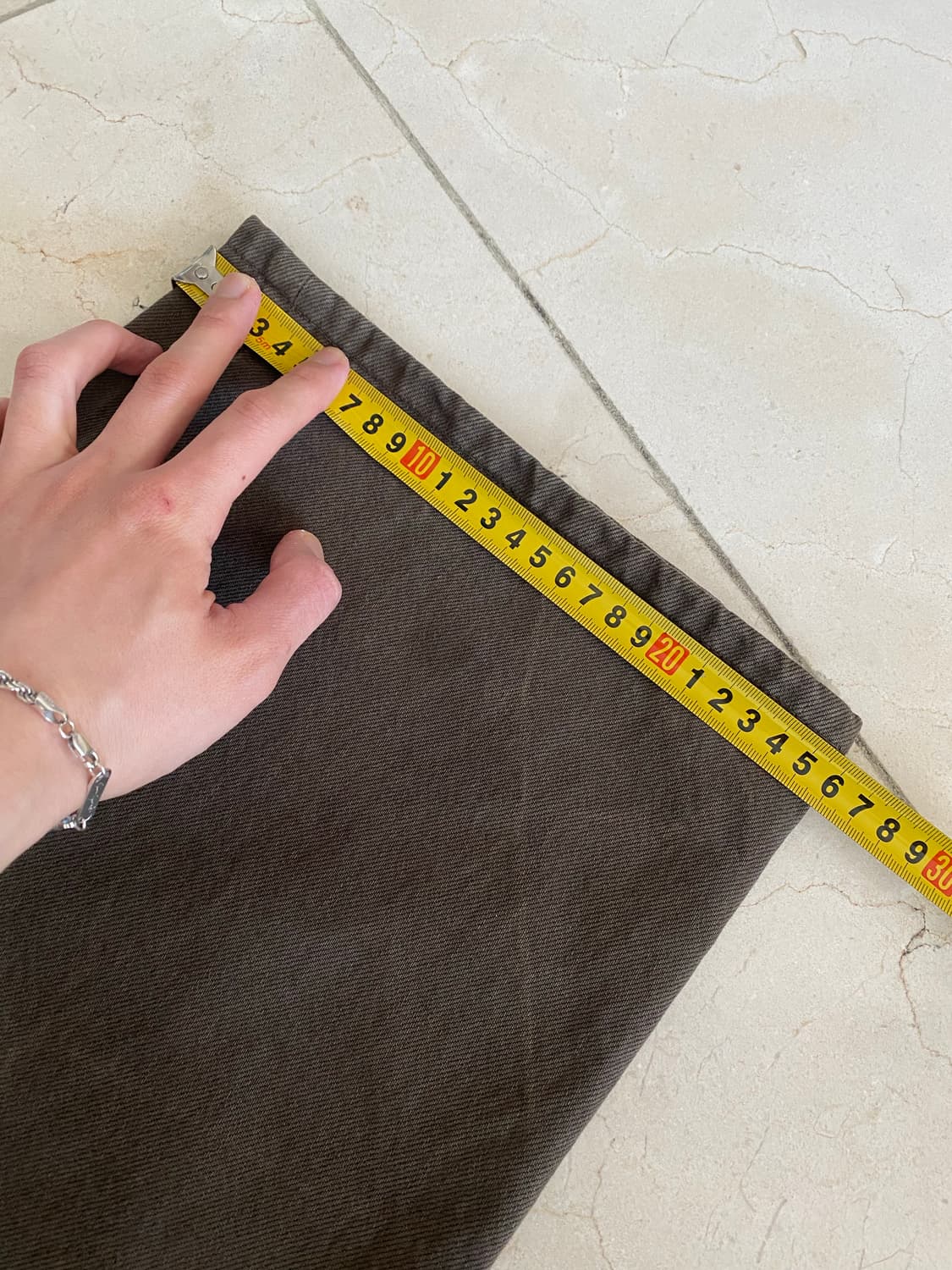 자라 zara 브라운 데님 청바지 배기 와이드 핏 리바이스 상품이미지6