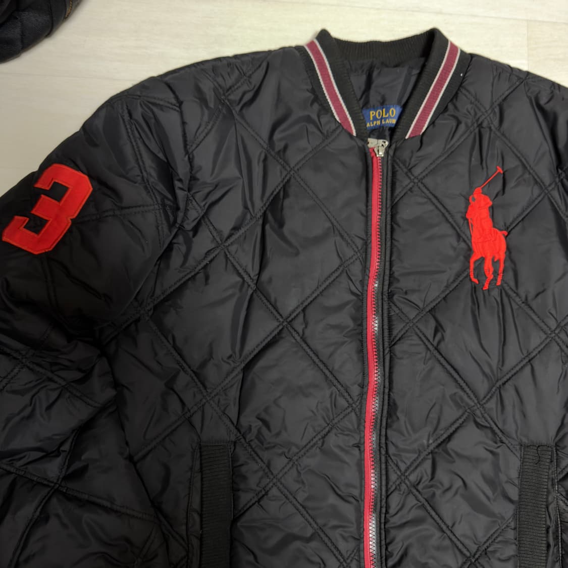 폴로 빅포니 퀄팅 자켓 상품이미지2