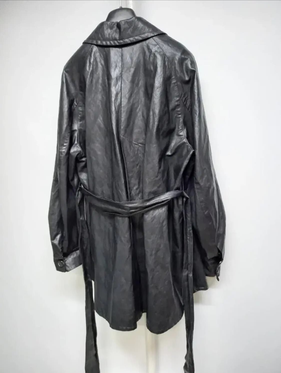 타임 TIME 춘추 페이크 레더 하프자켓 F 상품이미지4