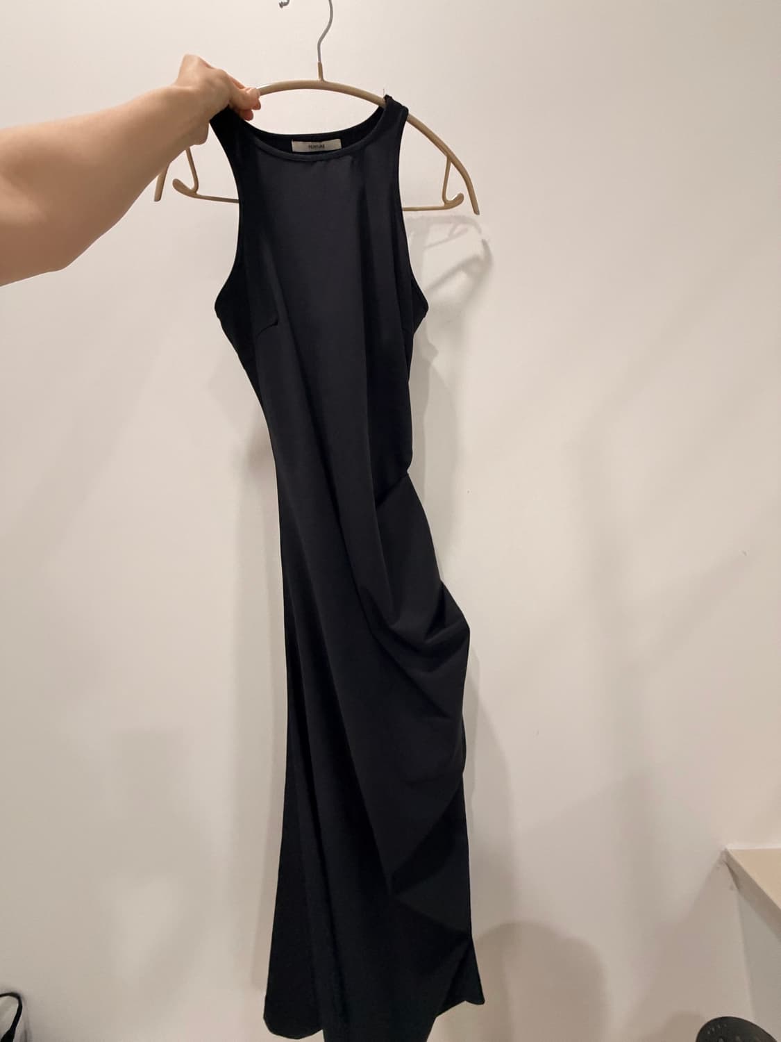 peinture shirring midi dress 상품이미지4