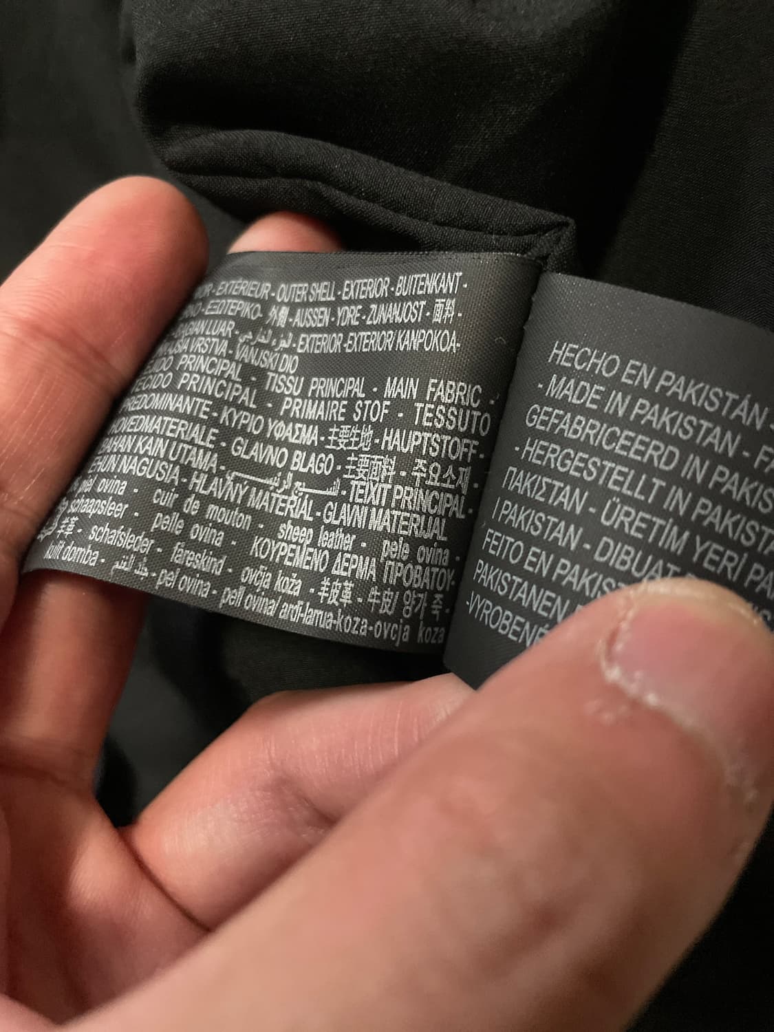 ZARA 자라 웨스턴 무드 램스킨 양가죽 A-2 레더 자켓(100~) 상품이미지9