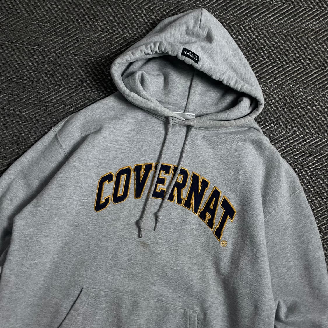 커버낫 빅로고 박시핏 후드 티셔츠o 4581 상품이미지4