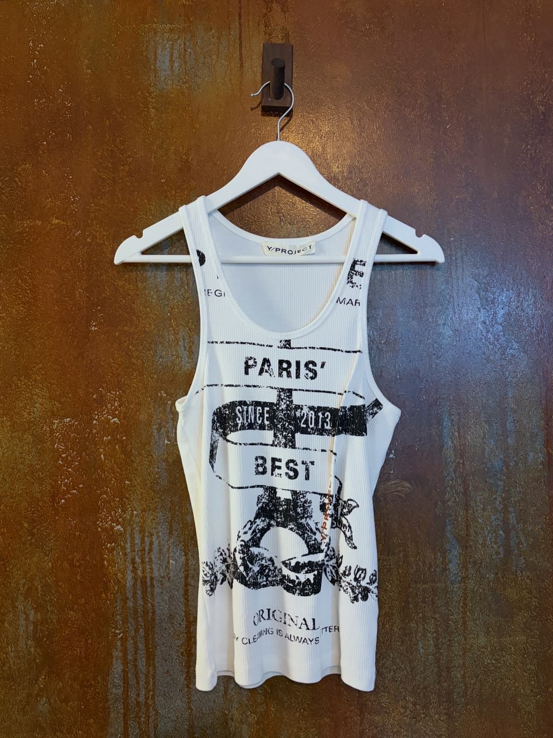 Y/Project 와이프로젝트 그래픽 립 탱크 탑 상품이미지1