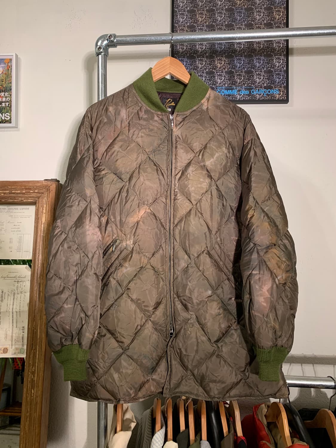 니들스 페이딩 퀼팅 자켓 상품이미지3