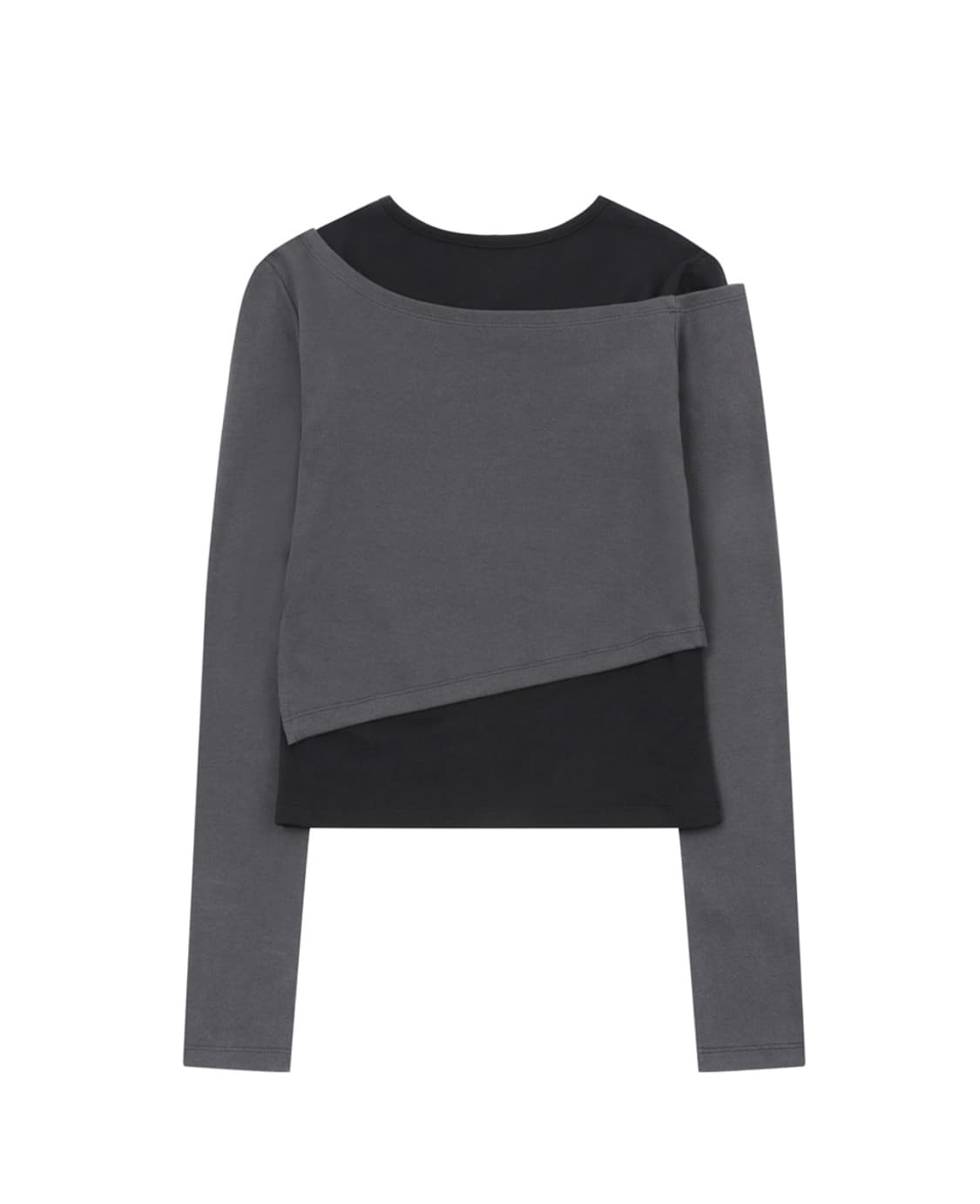 미세키서울 Layered slit long sleeves 상품이미지2