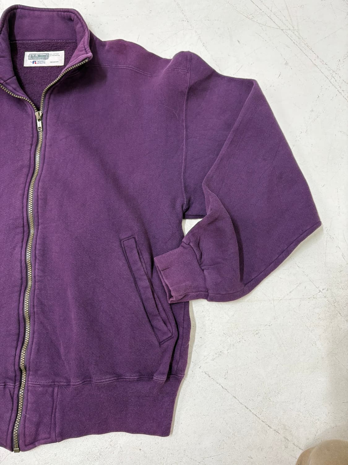 90’s LL Bean by Russell zip up Sweat  상품이미지3