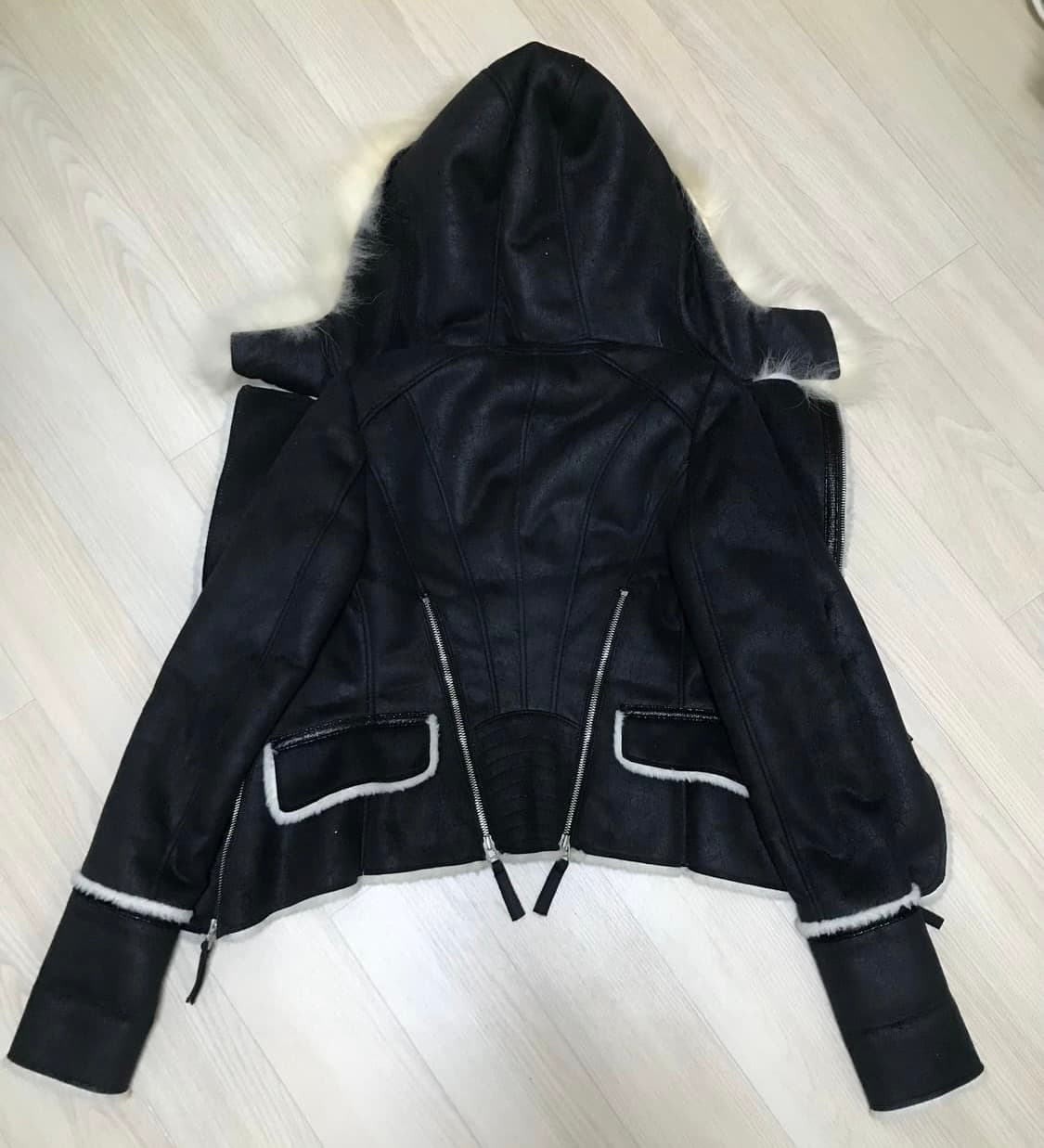 coyote fur hood mustang 후드 무스탕 상품이미지3