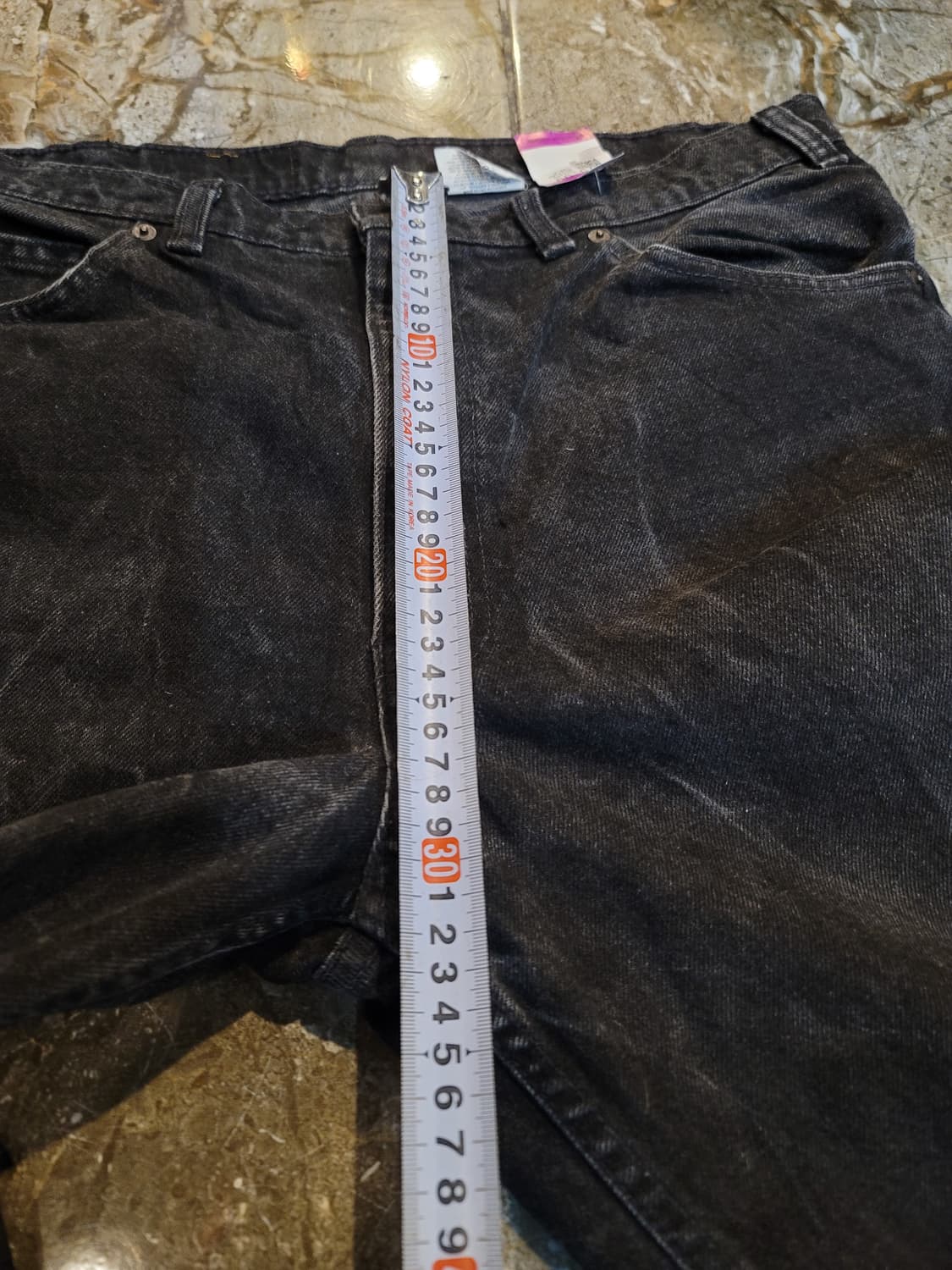 리바이스 흑청 오렌지탭 데님팬츠  상품이미지7