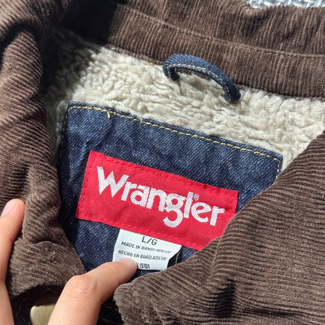 웽글러 쉐르파 데님 워크 자켓 (OLD-8501) 상품이미지4