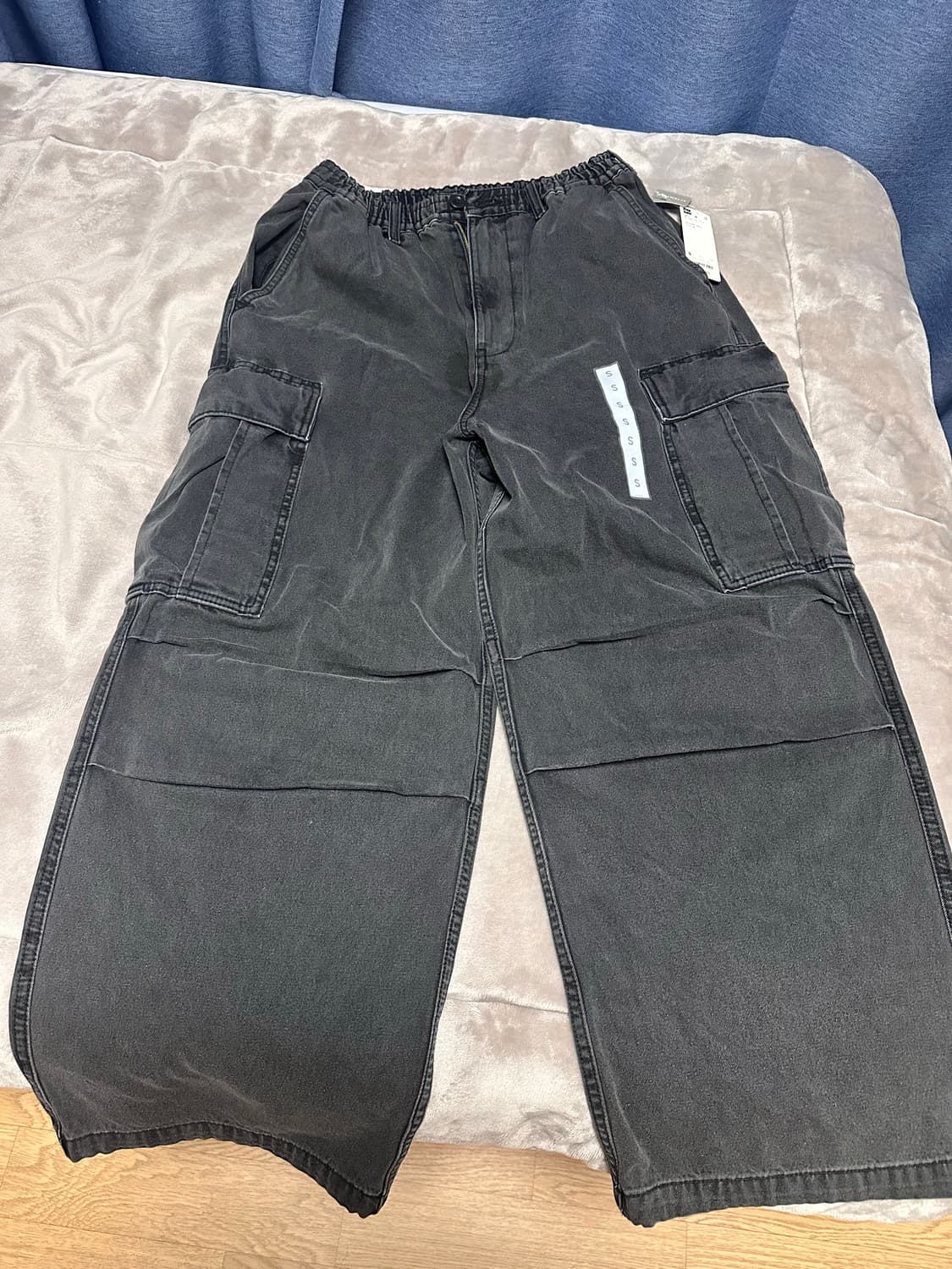 gu 데님 슈퍼 와이드 팬츠(새상품) 상품이미지3