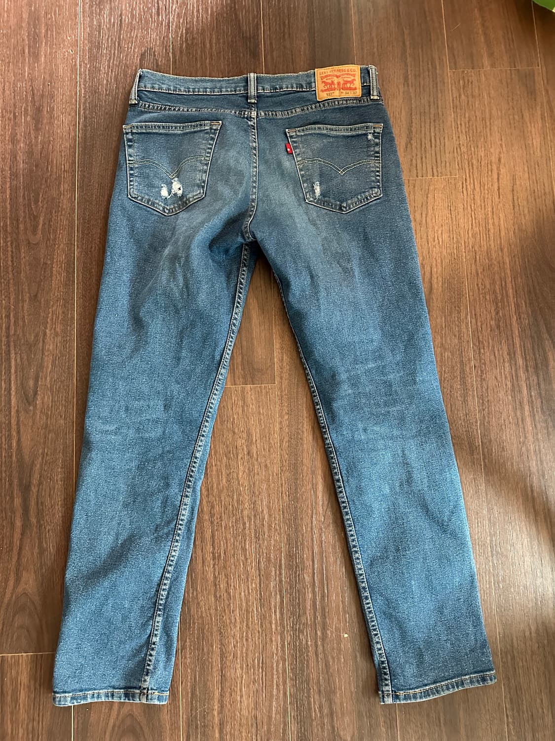 리바이스 511 34x32 커스텀진 블랭크탭 상품이미지2