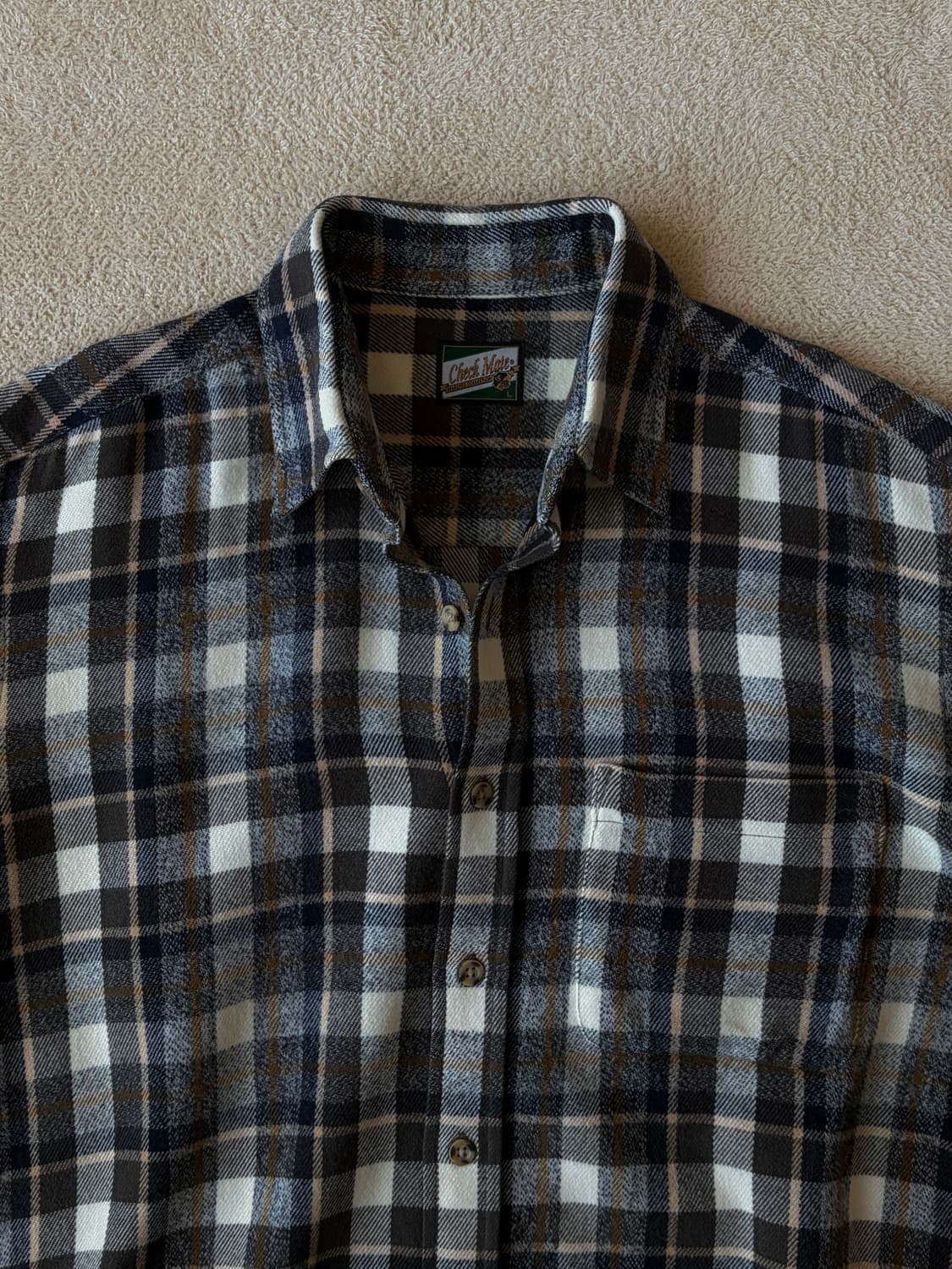 Check Mate 플란넬 셔츠 상품이미지4