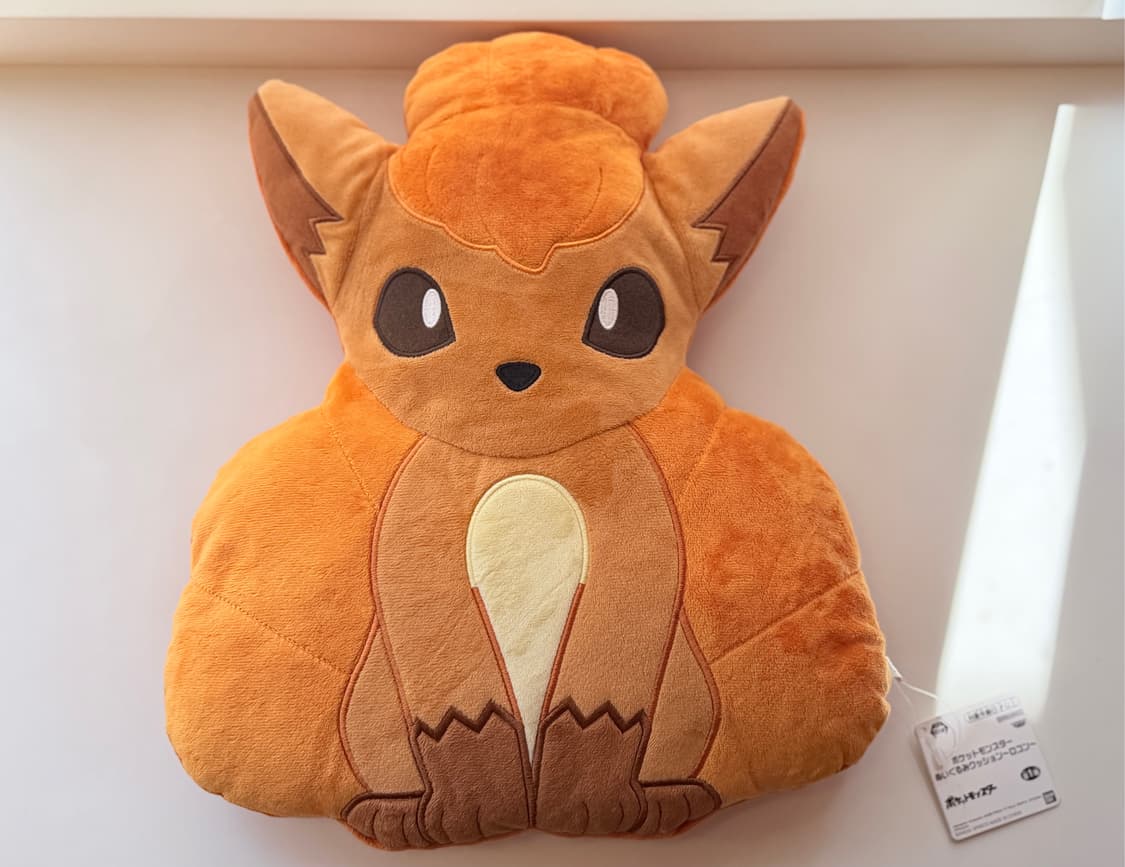 일본 반프레스토 포켓몬스터 식스테일인형 쿠션 39cm 상품이미지2
