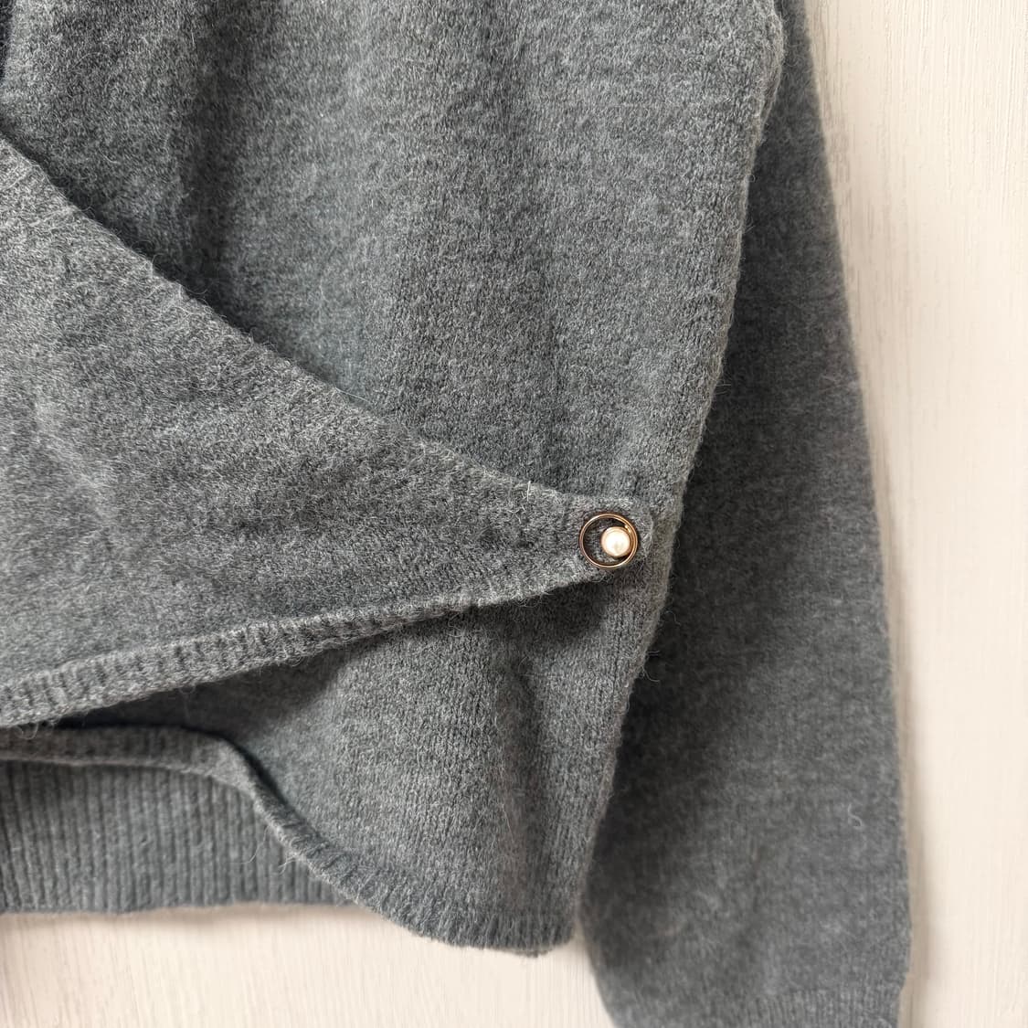 브아빗 랩 레이어드 니트 상품이미지3