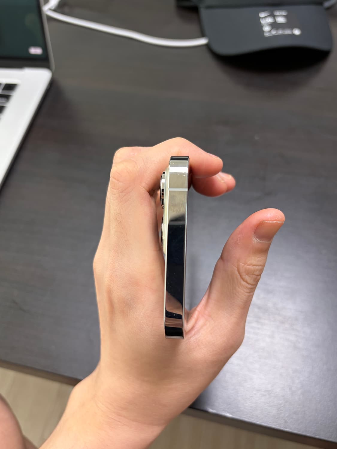 아이폰 13프로 256 실버 배터리 100% 상품이미지8